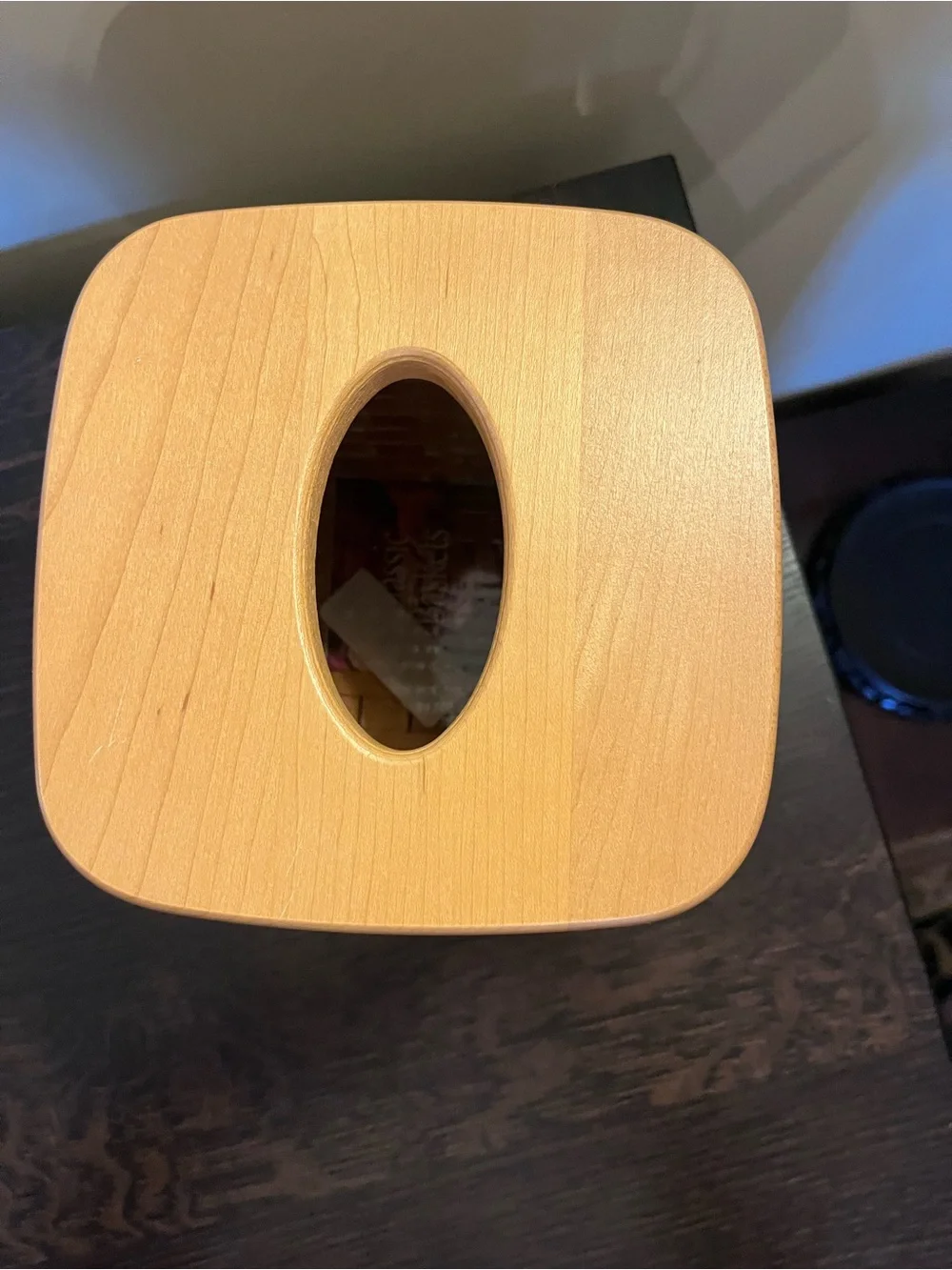 Vintage 2000 Longaberger Tall Boutique Tissue Basket Lid Insert Paper